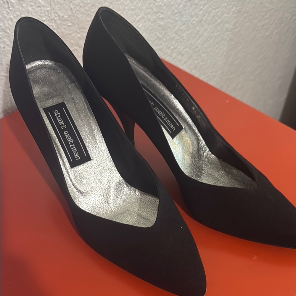 Vintage Stuart Weitzman Black Heels